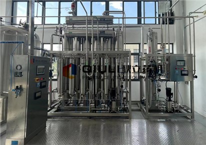 安徽京茗藥業有限公司--多效蒸餾水機和純蒸汽發(fā)生器用戶現場設備